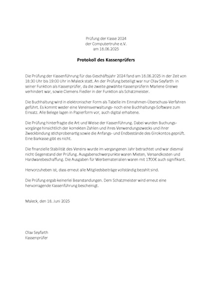 Datei:Prüfung der Kasse 2024 - Ergebnis.pdf